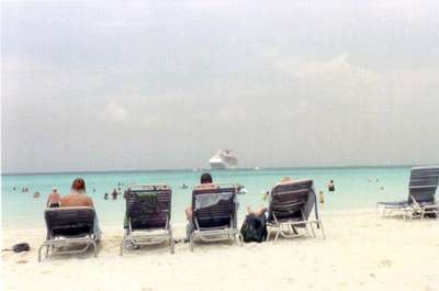 **6/1/2003**
First port of call, Half Moon Cay, Bahamas.  