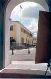**6/3/2003**
Sitting down and looking out towards the street in St. Thomas