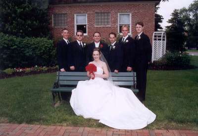 Steph, Dan, and the Guys
(l-r: Jason, Adam, Stu, Curt, and Dave)