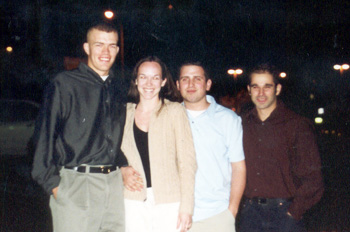 March 2001
Scott, me, Dan, and Stu in Arlington, VA