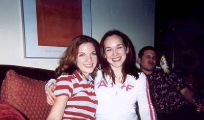 December 2002
Judy and I on NYE (Dan's in the background with Sunshine) celebrating the New Year!