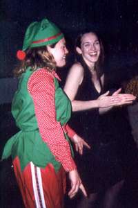 December 2002
Heather (dressed as an elf) and me dancing at the ACC holiday party