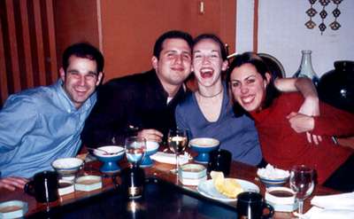 January 2001
Another picture during dinner...