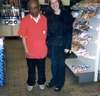 February 2000
me with our 7-11 friend.  He would always give me free stuff and would charge Dan full price!  :)
