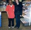 February 2000
me with our 7-11 friend.  He would always give me free stuff and would charge Dan full price!  :)