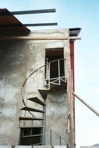 Stairs to the balcony (4/12/02)