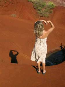 The Red Dirt of Waimea Canyon made for this creative art by Oneea!
