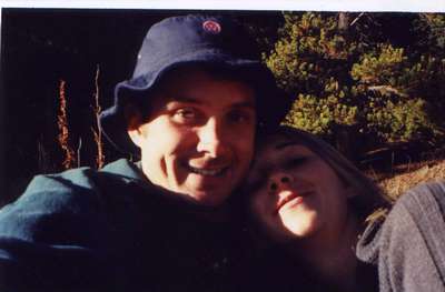 Our first picture together.  Boreas Pass, Colorado.  September 2002