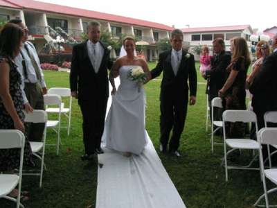here comes the bride