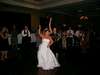 Me and Dave's cousin Kathy during the family dance off.