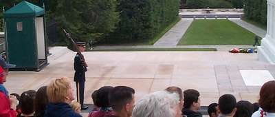 The Changing of the Guard at the Tomb of the Unknown Soldier (3 of 7)