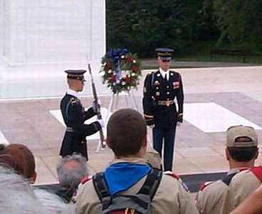 The Changing of the Guard at the Tomb of the Unknown Soldier (1 of 7)