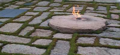 Another of the Flame at the JFK Memorial