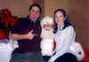 December 2003
Dan and Me with Santa--Christmas party (Sterling)