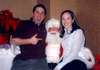 December 2003
Dan and Me with Santa--Christmas party (Sterling)
