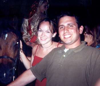July 2000  Last night in Florida.  We went to a dinner show called Arabian Nights.