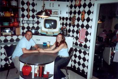Sept. 14, 2004
Dan and I had lunch at MGM's 50s Prime Time Cafe