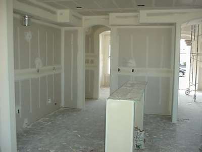 August 24th - Here is the kitchen looking back toward the front door and butler's pantry