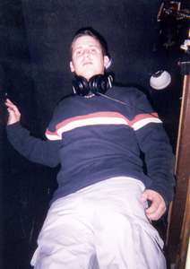 April 2000
Dan deejaying at Crush in Adams Morgan...one of his favorite pictures