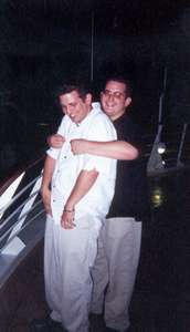 July 2000
Dan and Adam on the Disney Cruise...a hug?