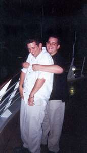 July 2000
Dan and Adam on the Disney Cruise...a hug?