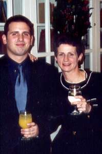 December 2001
Dan and his Mom at the Holiday party, Rockville Mansion, MD.