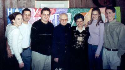January 2002
Me, Dan, Adam, Pop, Tema, Allison, and Jason