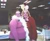 Emmarie and I, don't ya love the boa!