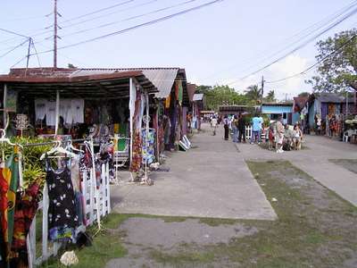 Another picture of the craft market we stopped at.