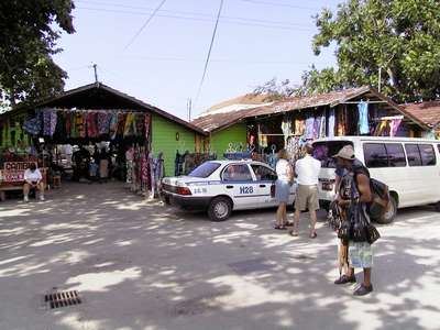 This is one of the pictures of the craft market that we got to stop at quickly on one of our shopping excursions.