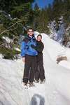 ... time we snowshoed.