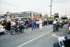Watching the Olympic torch come into SLC.