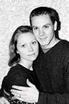 The happy couple.... well at least he's happy. Come on Steph.... SMILE!! :)