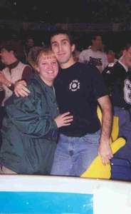 Dave and Alyson at the Alamo bowl in 98 when Purdue played Kansas state.