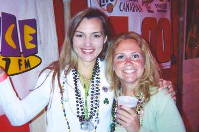 Katie and I at the Old Shillelagh 2002.
