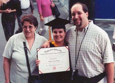 Melissa's graduation from Norhteastern (Hi Mom!)